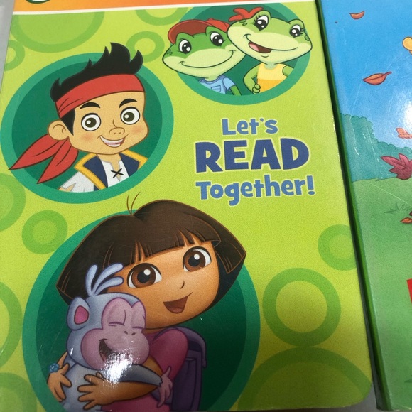 Leap Frog Junior Tag hard cover books, lot of 4 David smells , Dora, Pooh - Picture 13 of 13